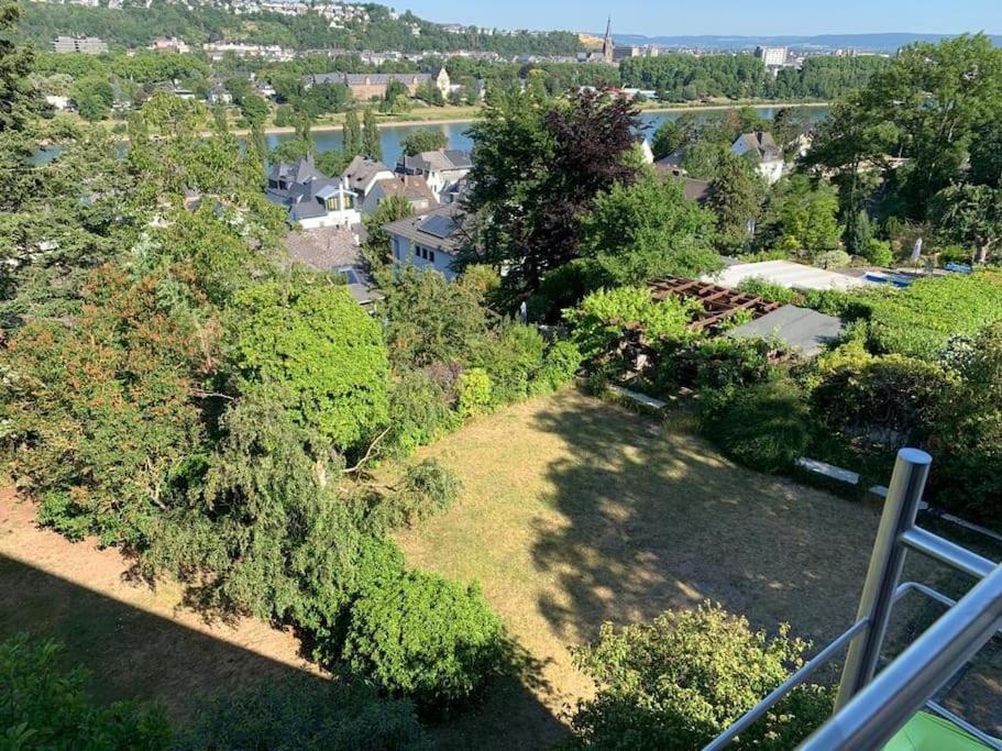 Ueber Den Daechern Von Koblenz - Aussichts-Wohnung Naturpark Rheinblick, Ruhig, Zentrumsnah, Sport-Pool Exteriör bild